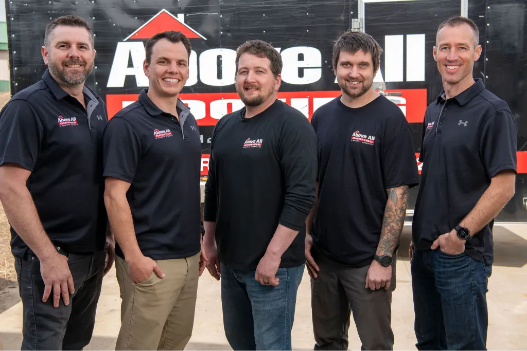 Above All Roofing team photo