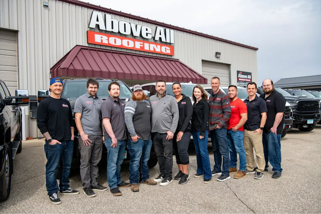 Roofing Team Demonstrating Expert Collaboration in Rochester, MN