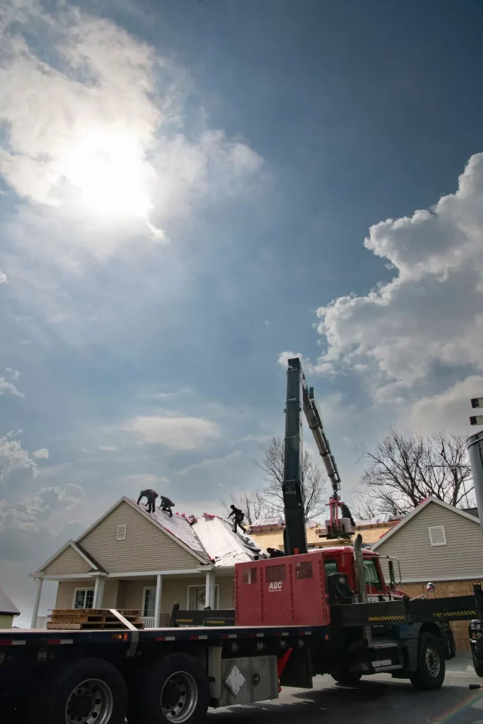 Above All Roofing providing high-quality residential roof repairs and installations for homeowners